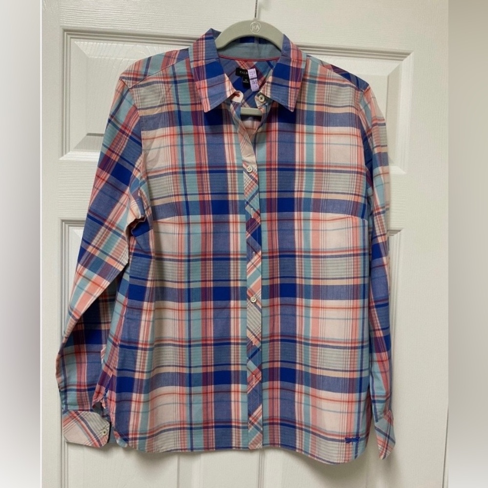 Talbots Multicolor Plaid Shirt